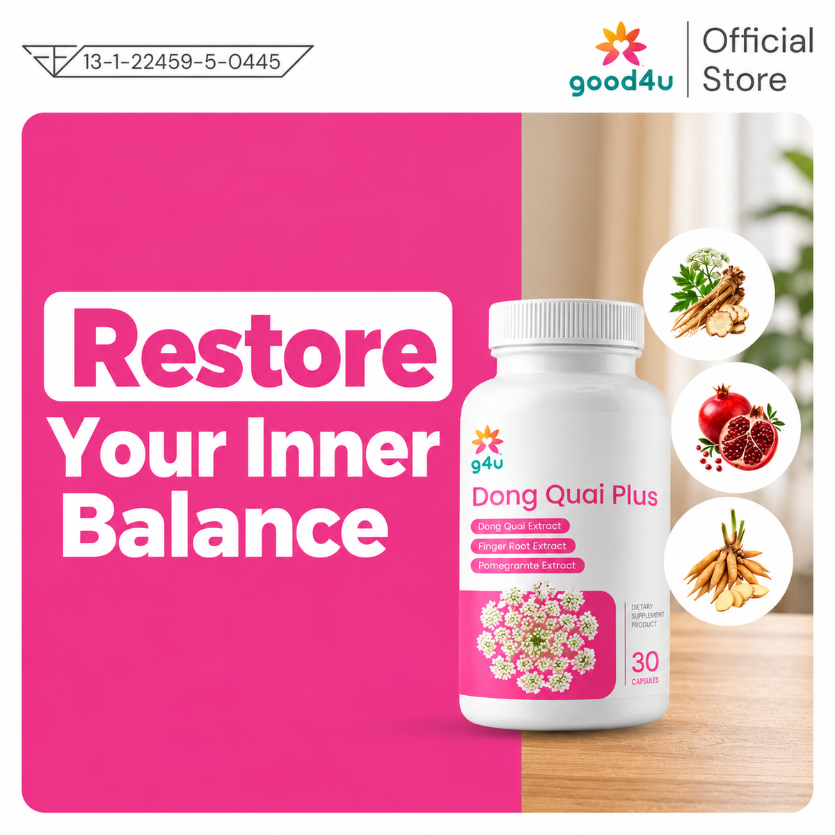 [EN] Restore Your Inner Balance Dong Quai Plus